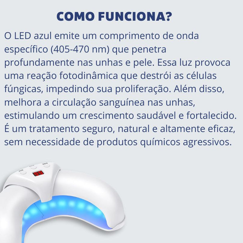 NailCare: Tratamento e Fortalecimento das Unhas com LED UV