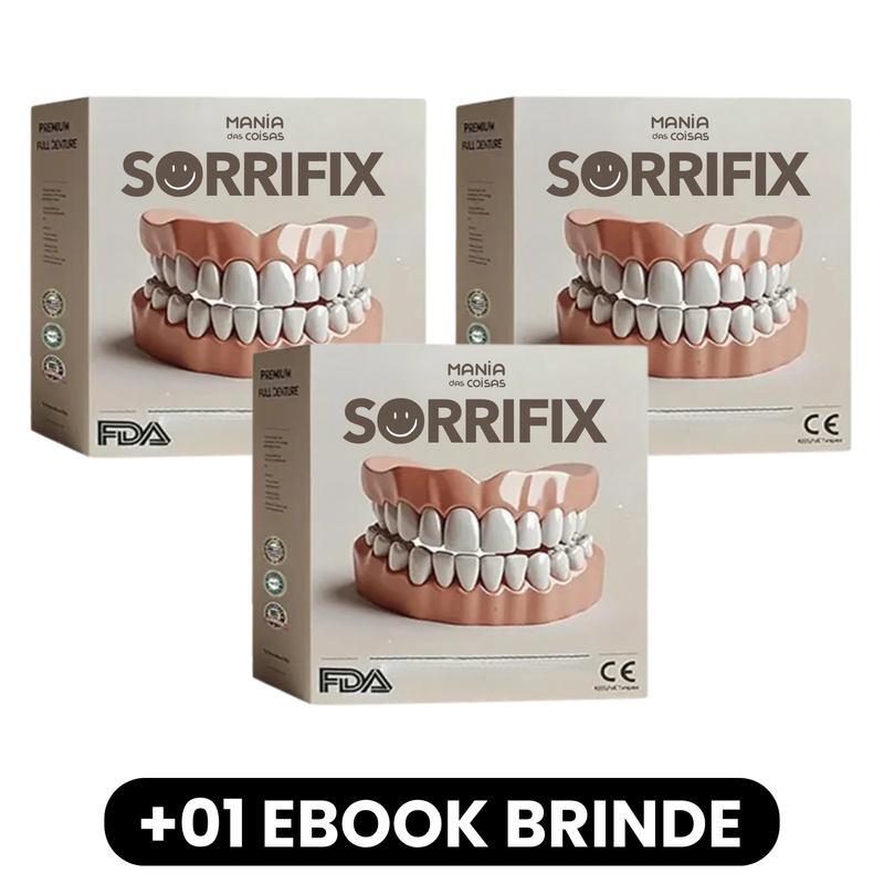SORRIFIX - Conjunto de Prótese Completa Individual