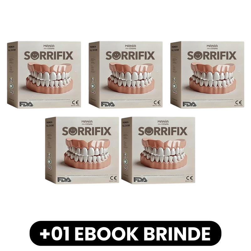 SORRIFIX - Conjunto de Prótese Completa Individual