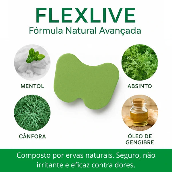 Flexlive - Adesivo de Recuperação Natural