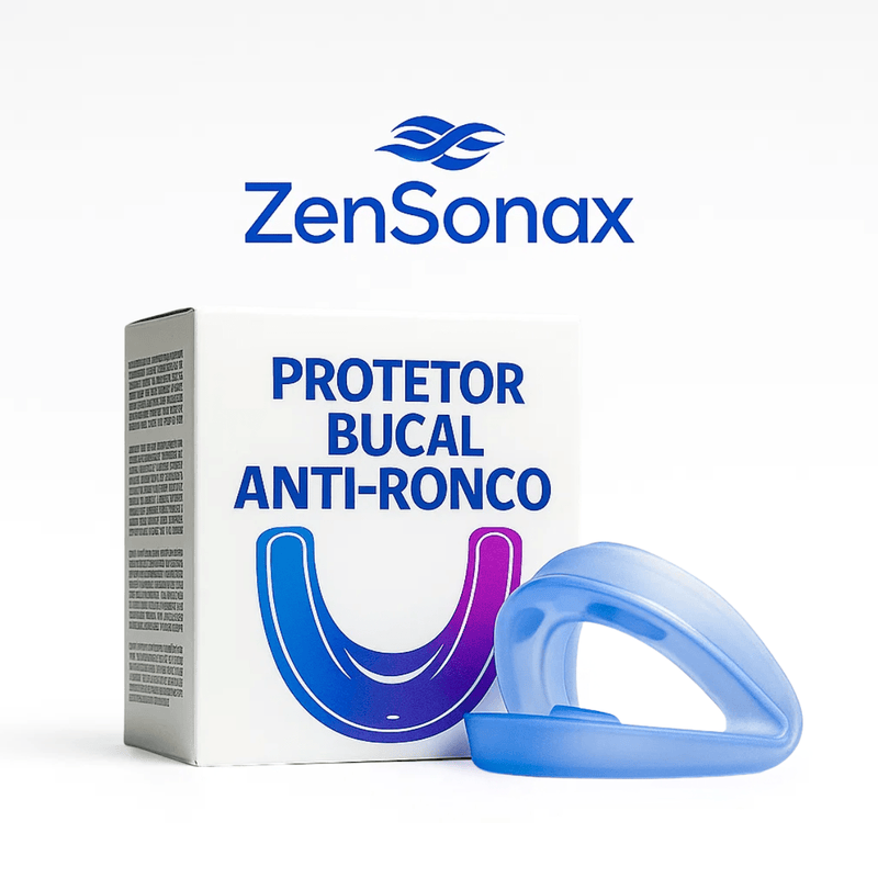 Protetor Bucal Anti-Ronco ZenSonax® - Ronco Nunca Mais!